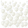 witte ballonnen